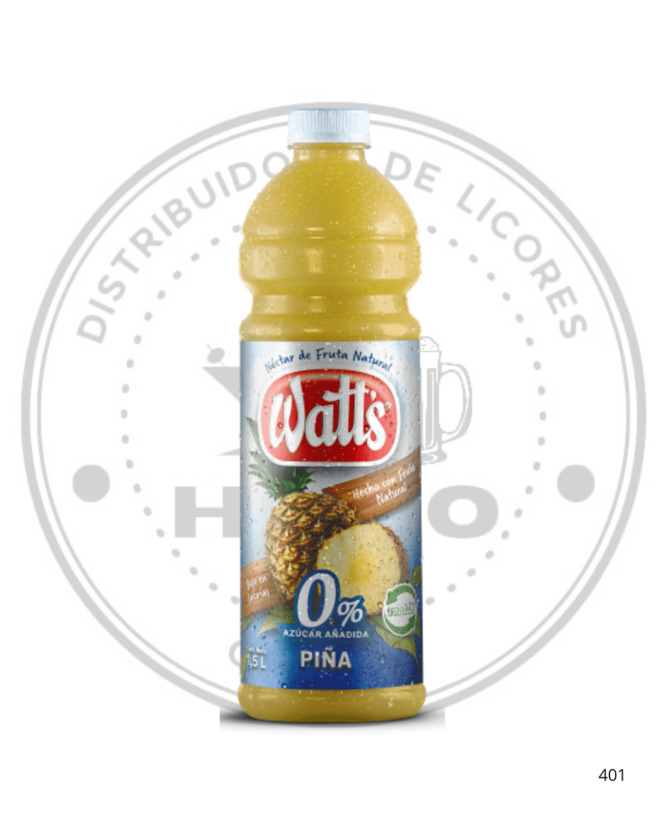 JUGO WATTS PIÑA 0% AZUCAR AÑADIDA 1500CC1