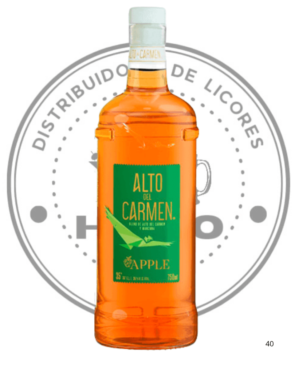 PISCO ALTO DEL CARMEN APPLE 35° 750 CC1