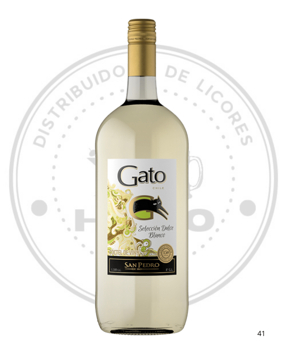 VINO GATO DULCE BLANCO 8º G.L. 1500 CC1
