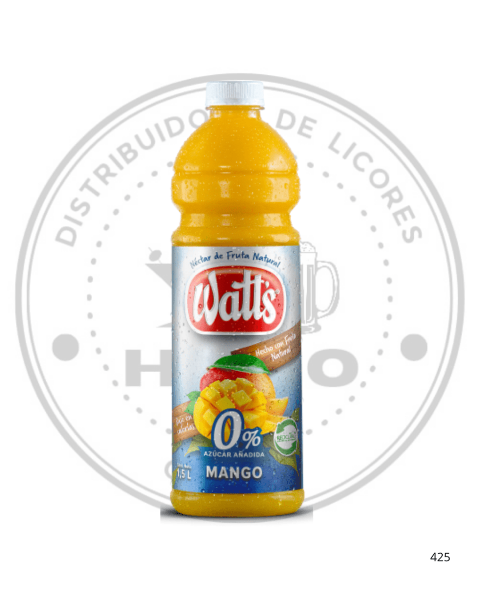 JUGO WATTS MANGO 0% AZUCAR AÑADIDA 1500CC1