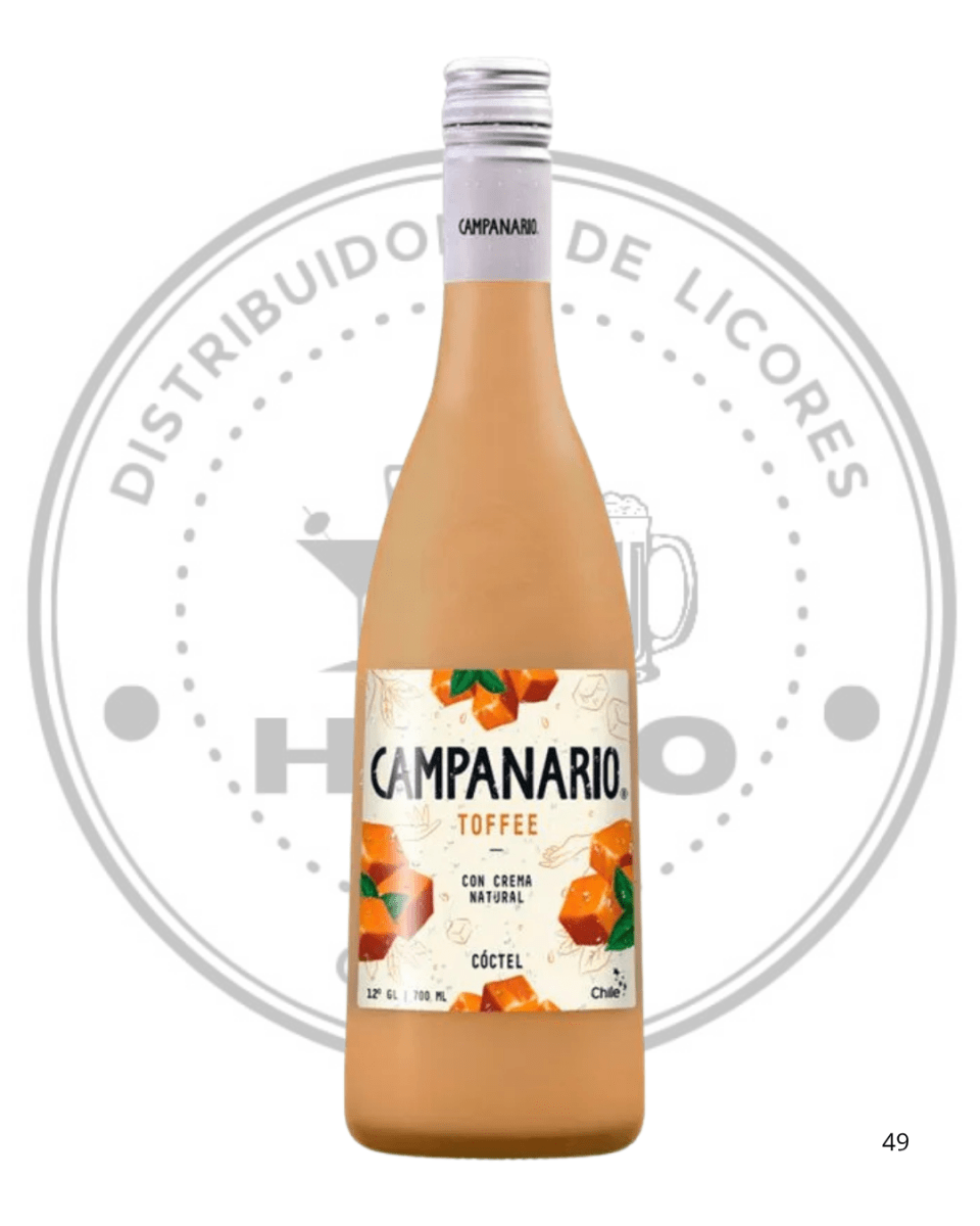 CREMA CAMPANARIO TOFFEE 12ºG.L 700 CC1
