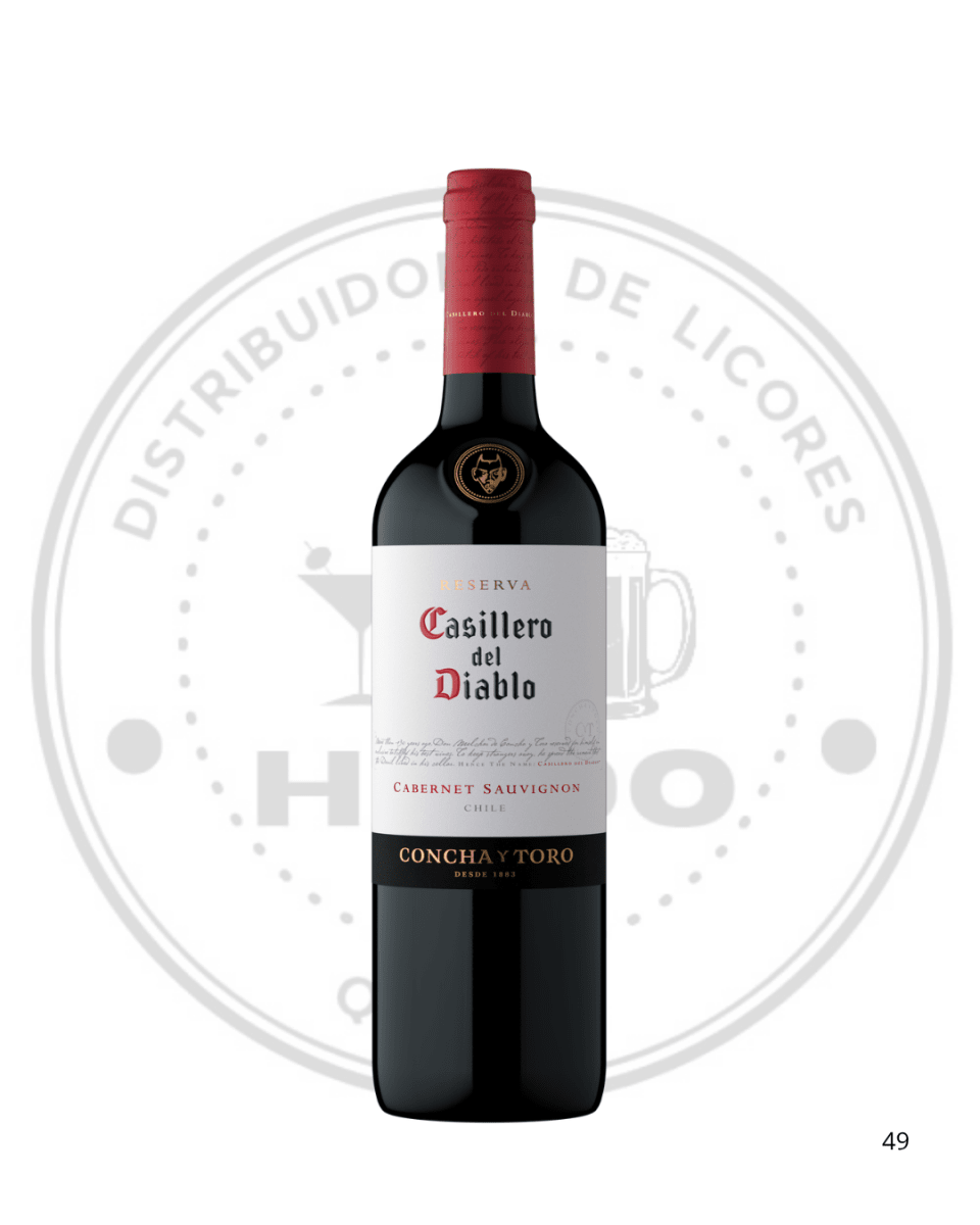 VINO CASILLERO DEL DIABLO CABERNET SAUVINON 13.5ºGL 750CC1