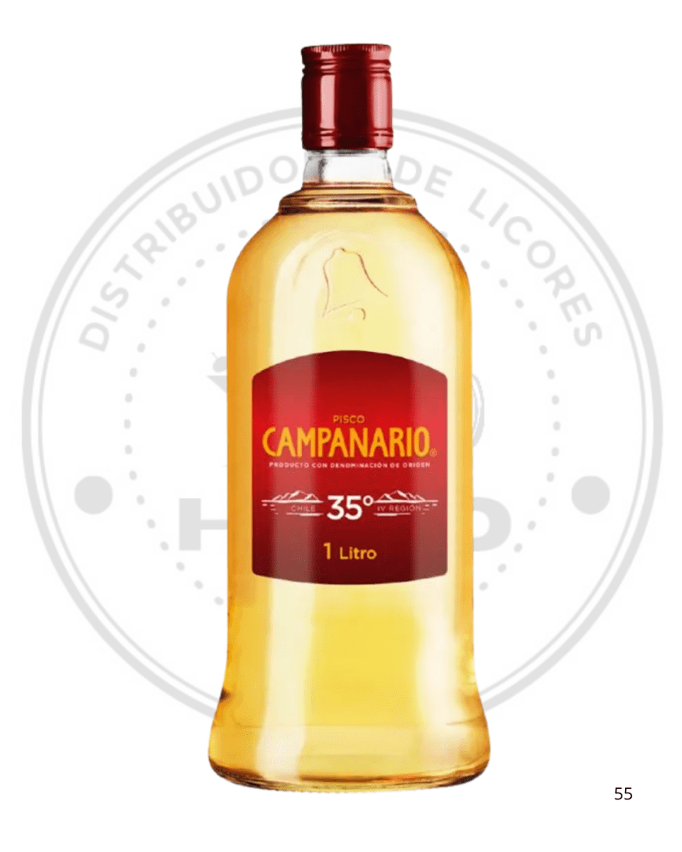 PISCO CAMPANARIO 35º GL 1000 CC1