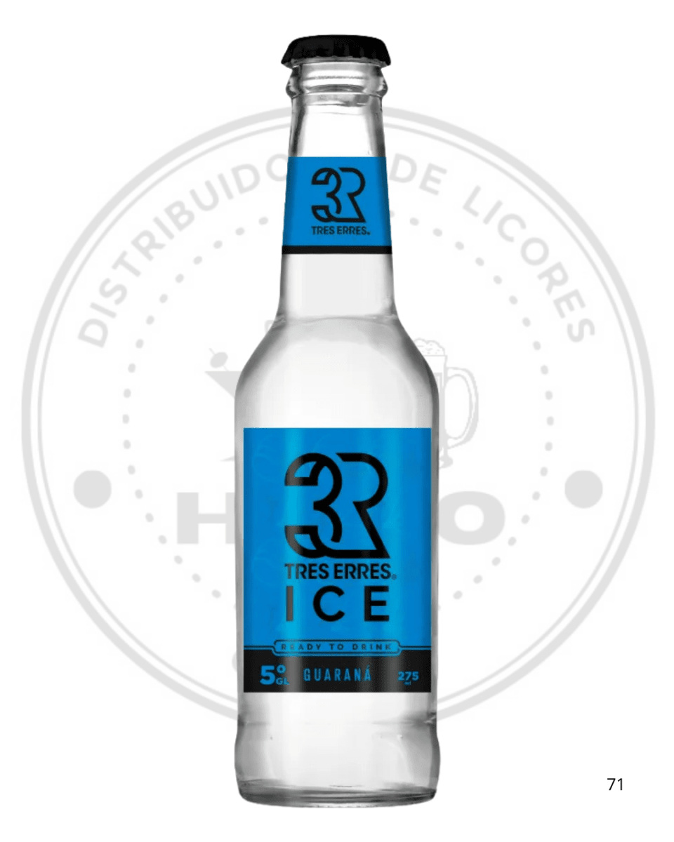 COCTEL PISCO 3R ICE GUARANA 5º GL 275CC1