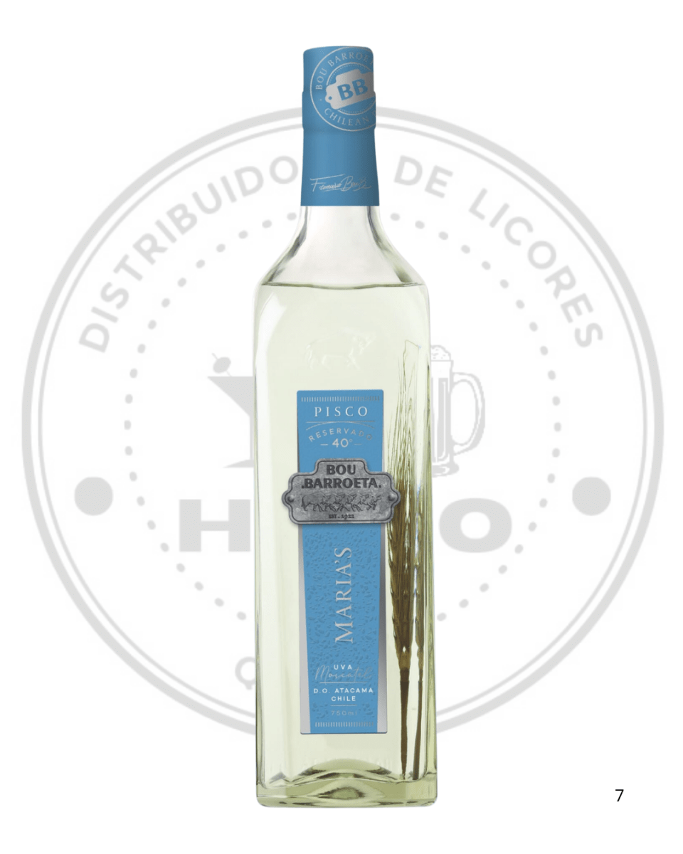 PISCO BOU BARROETA MARIA'S 40ºGL 750CC1