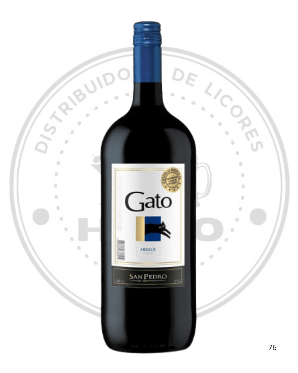 VINO GATO VARIETAL ML BOTELLON 12º G.L. 1500CC1