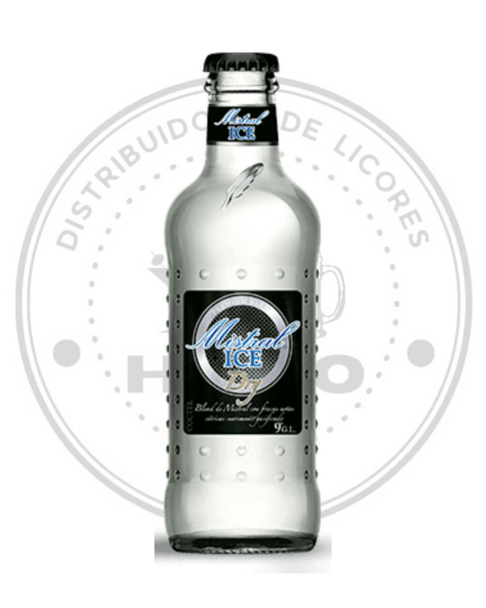 COCTEL MISTRAL ICE DRY BOTELLA 9ºGL 275 CC1