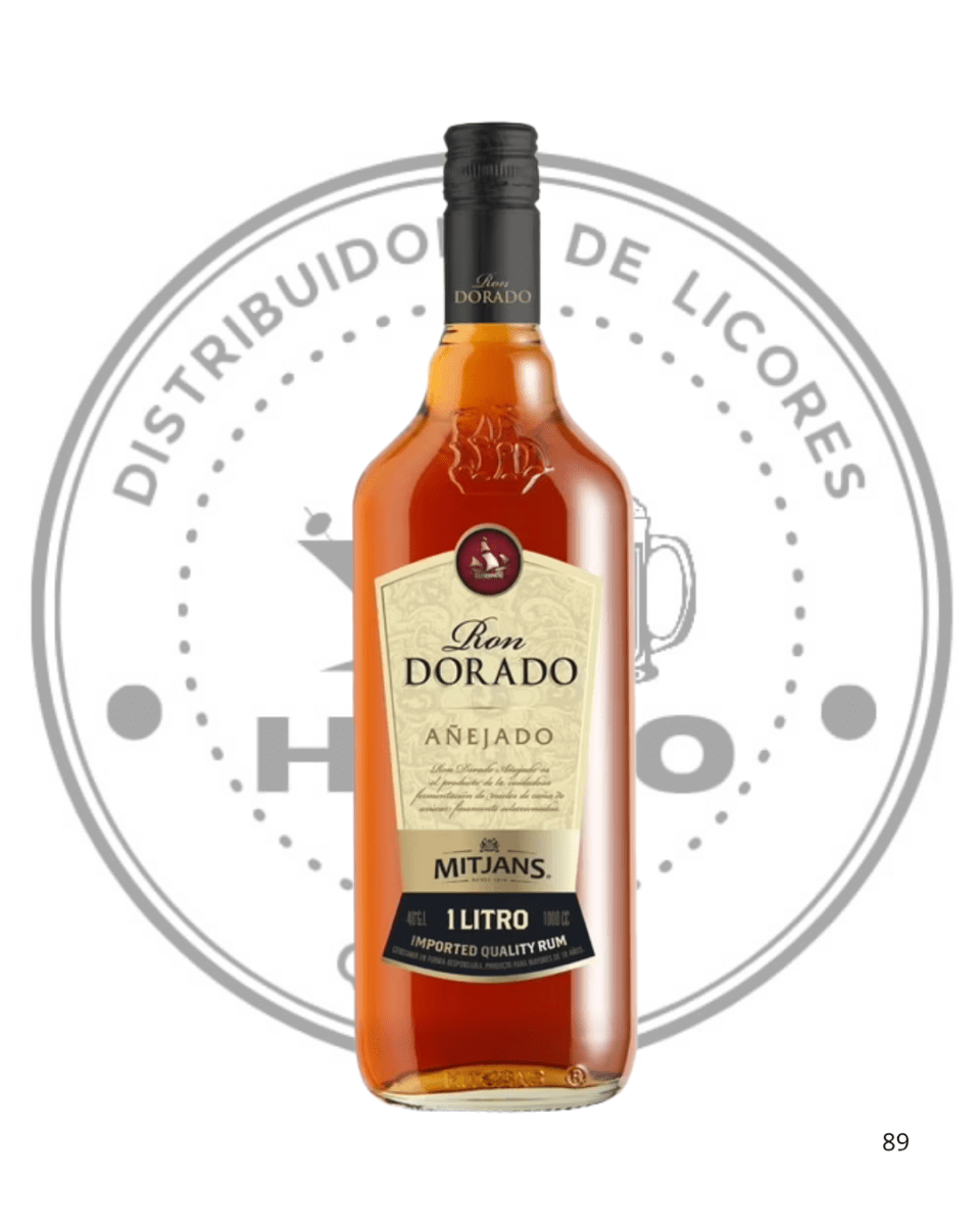 RON MITJANS DORADO 40ºG.L 1000CC1