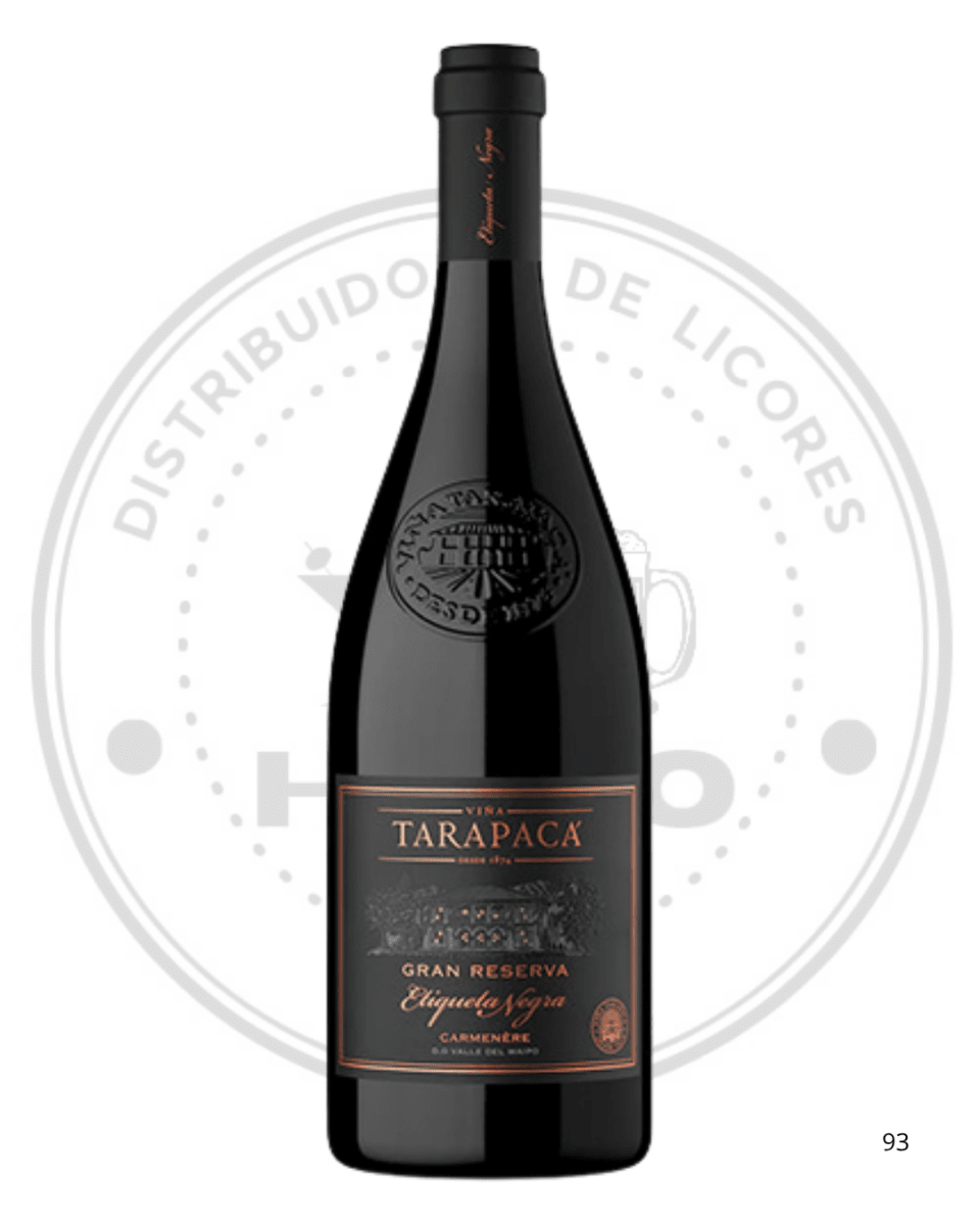 VINO TARAPACA GRAN ETIQ NEGRA CR 14ºGL 750CC1