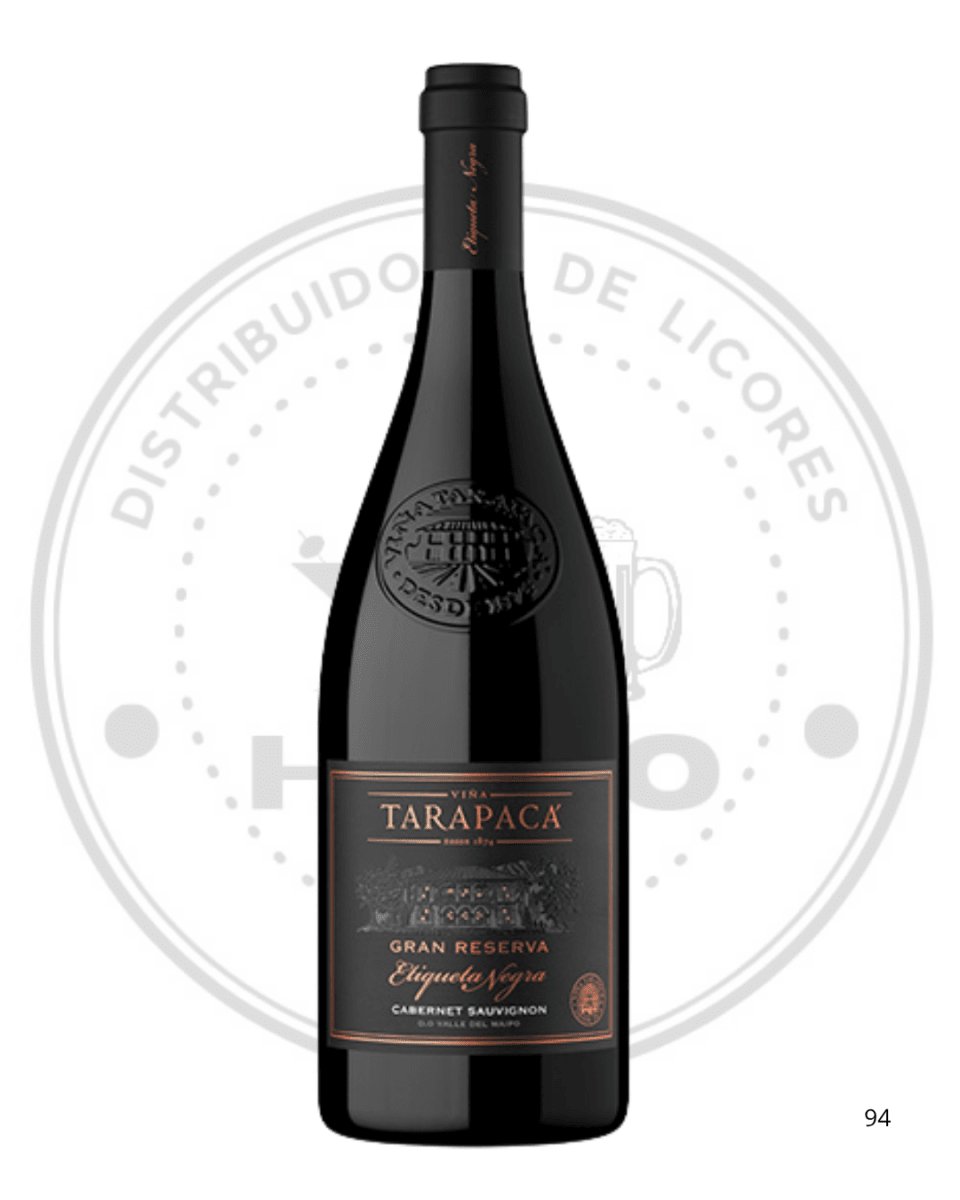VINO TARAPACA GRAN ETIQUETA NEGRA CR 14ºGL 750CC1