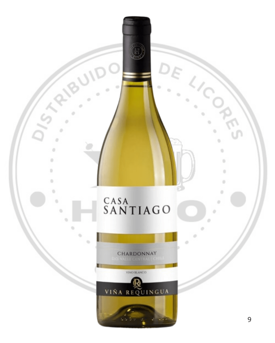 VINO CASA SANTIAGO CHARDONNAY 13ºGL 750CC1