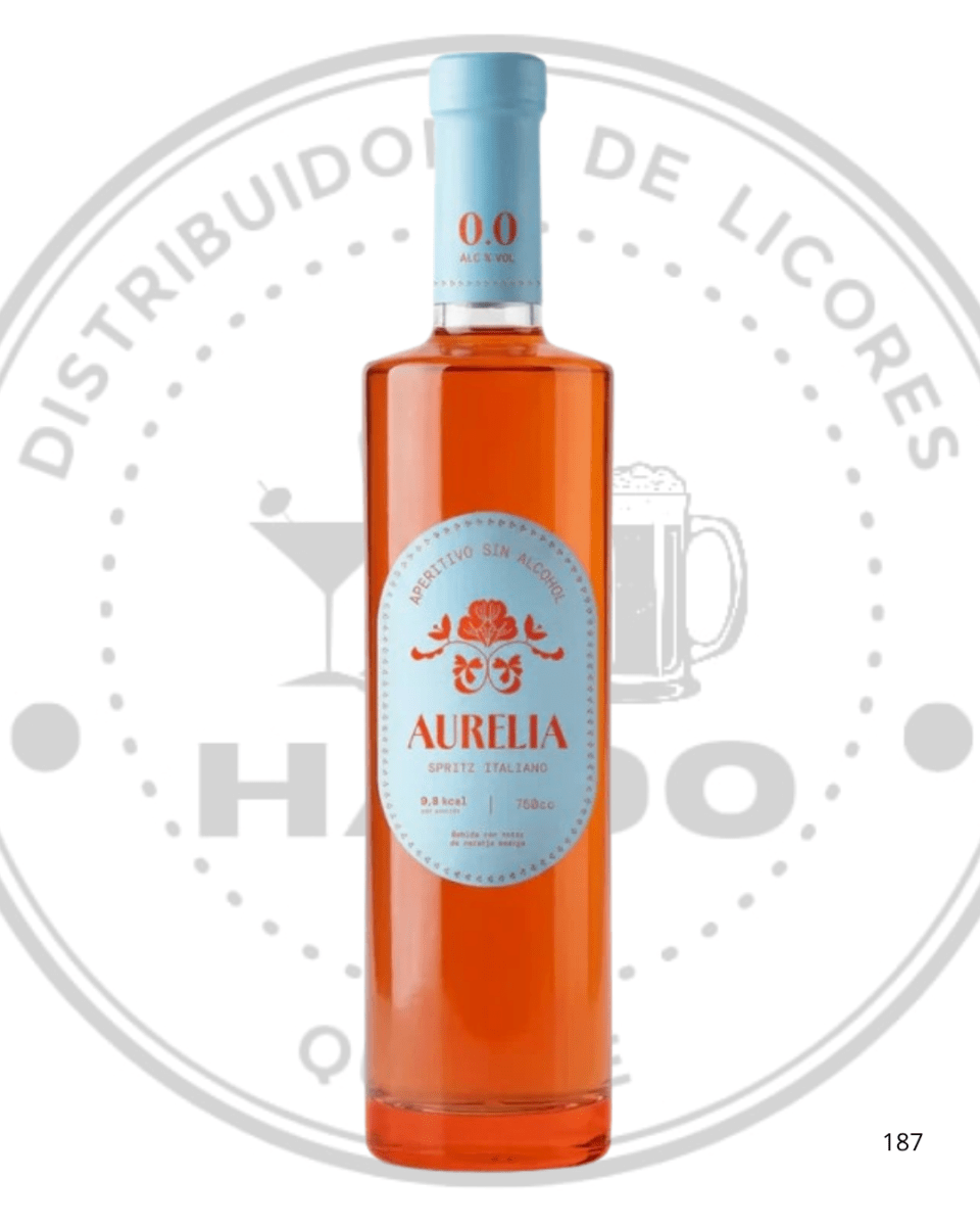 APERITIVO AURELIA SPRITZ CERO ALCOHOL 750CC1