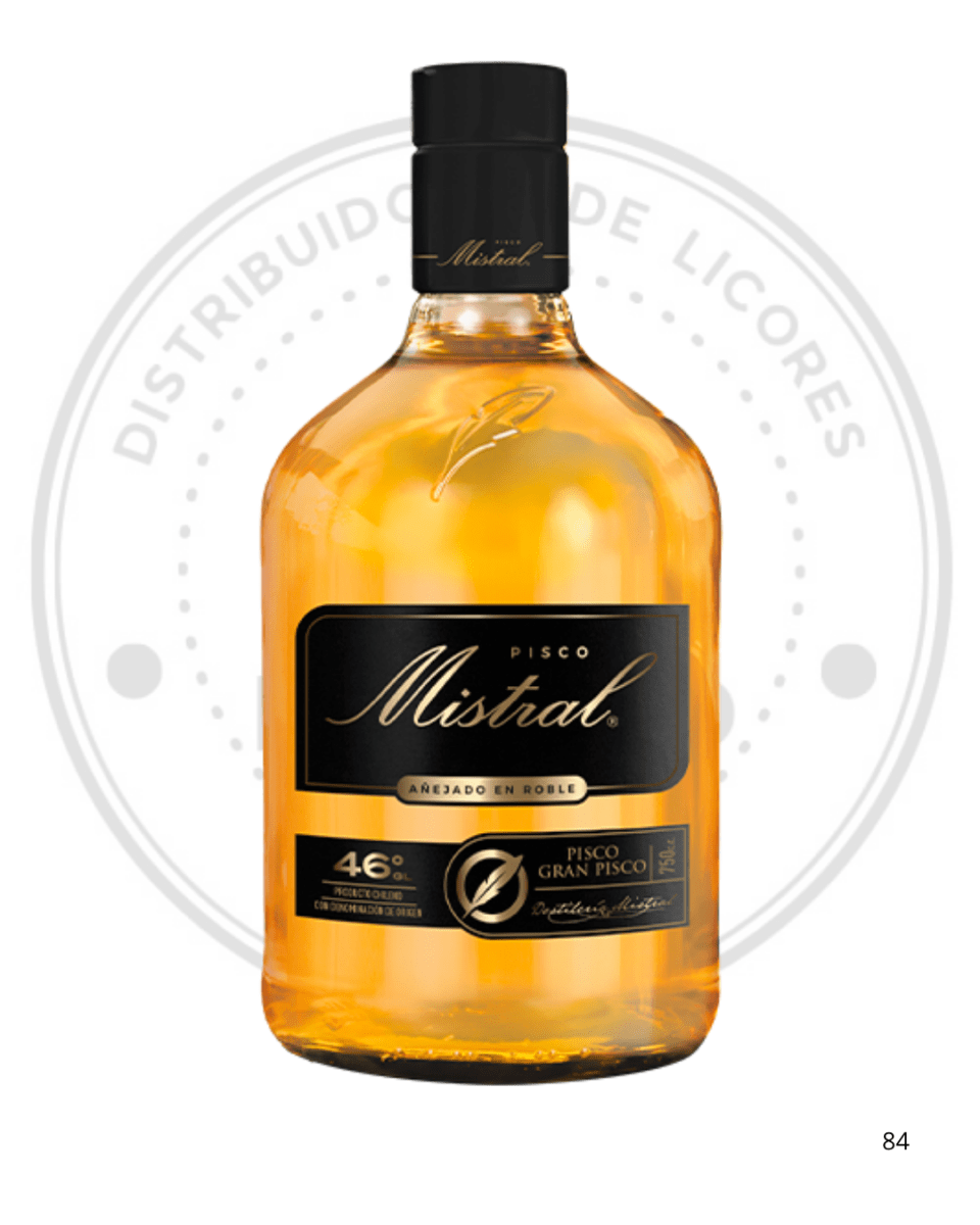 PISCO MISTRAL 46ºG.L 750 CC1