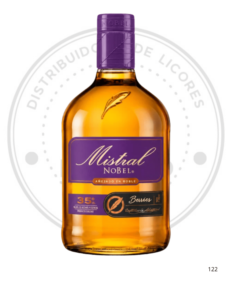 PISCO MISTRAL NOBEL BERRIES 35°GL 750CC1
