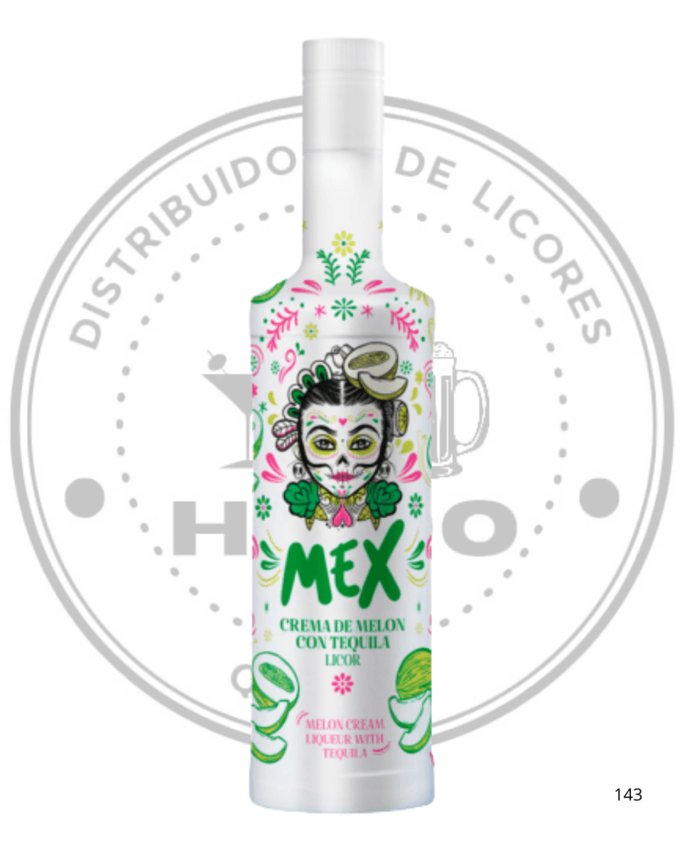 CREMA DE MELON CON TEQUILA MEX 15ºG.L 700CC1