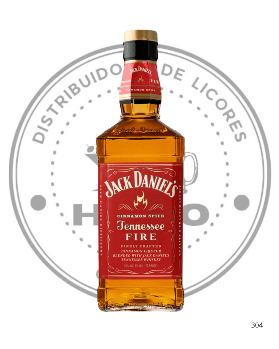 WHISKEY JACK DANIEL'S FIRE 35º G.L 750 CC1
