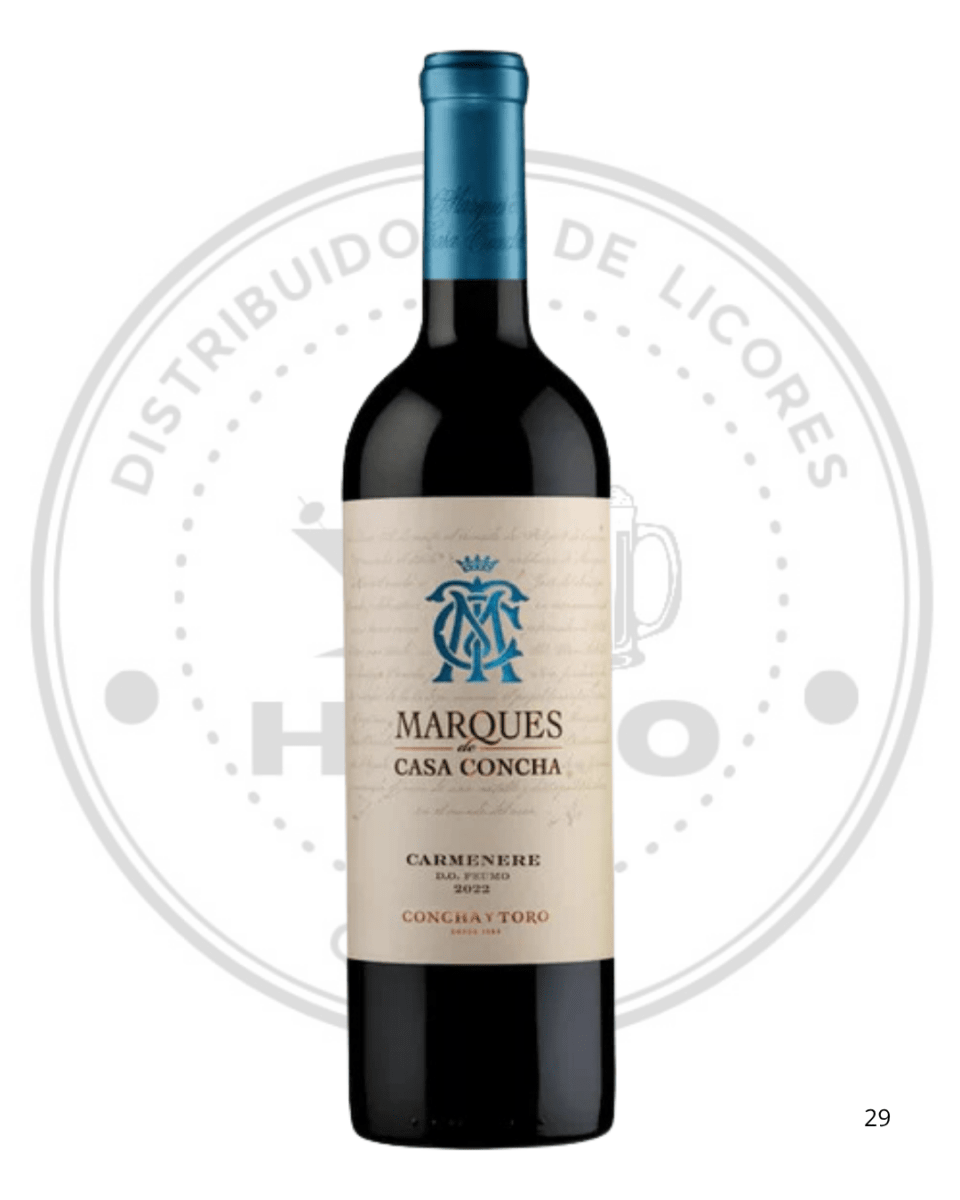 VINO MARQUES DE CASA CONCHA CR 14.5ºGL 750CC1