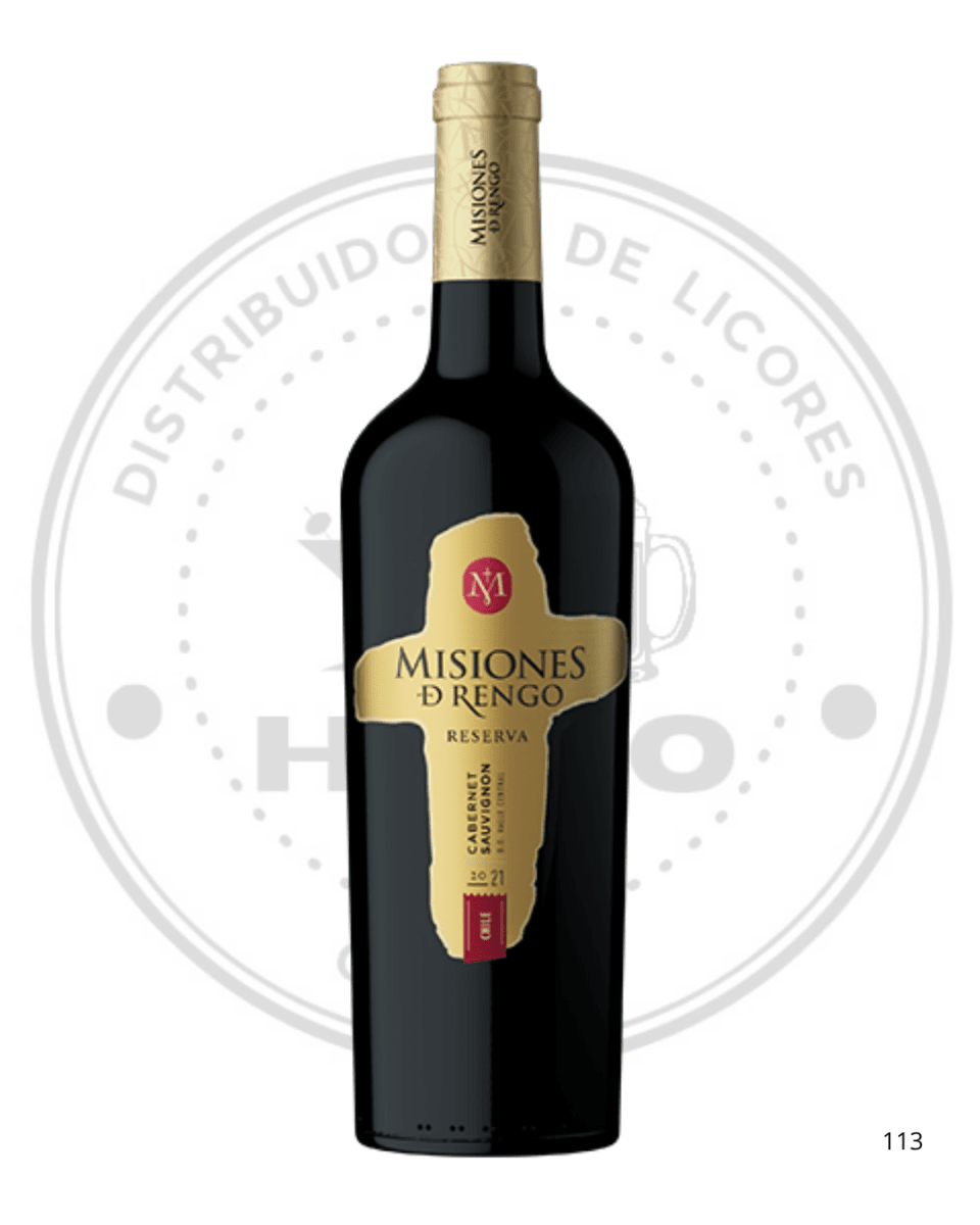 VINO MISIONES DE RENGO RESERVA CS 13.5ºGL 750CC1