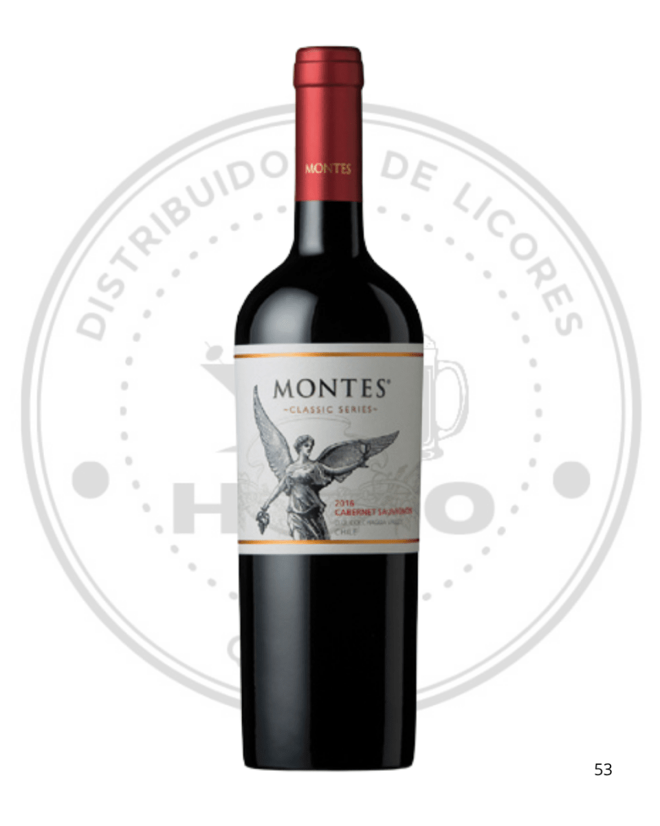 VINO MONTES CLASSIC RESERVA 14ºGL 750CC  CS1