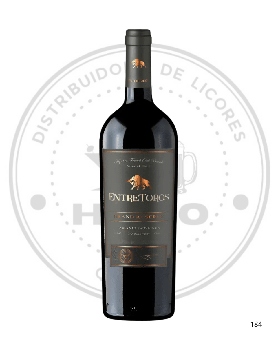 VINO ENTRE TOROS GRAN RESERVA CS 14.5ºGL 750 CC1