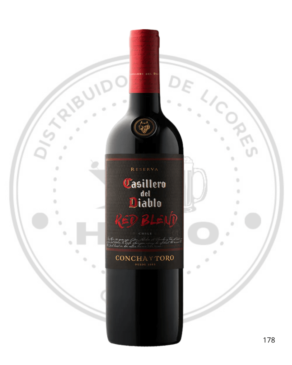 VINO CASILLERO DEL DIABLO RESERVA RED BLEND13.5ºGL 750ML1