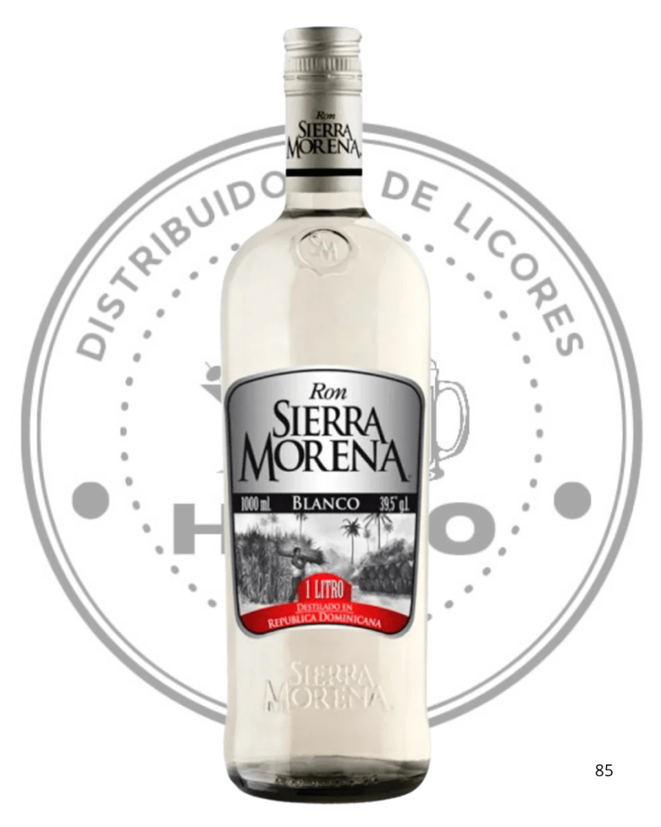 RON SIERRA MORENA BLANCO 37.5ºG.L 1000CC1