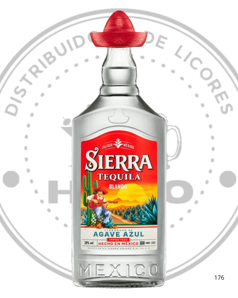 TEQUILA SIERRA BLANCO 38ºGL 700CC1
