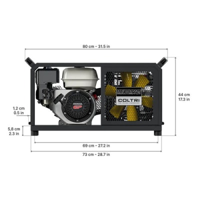 COMPRESOR COLTRI SUB MODELO  COMPAC SS BENCINERO1