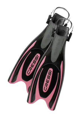 ALETA CRESSI SUB FROG PLUS ROSADO1