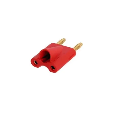 ENCHUFE BANANA ROJO COD.JO50