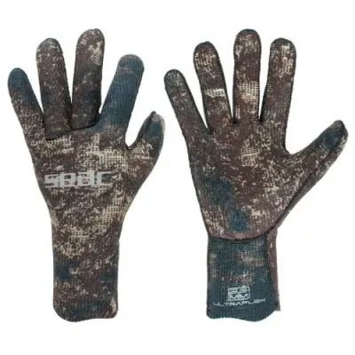 GUANTE SEAC SUB ULTRAFLEX CAMO CAFE 3MM1
