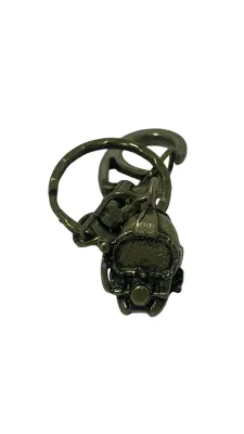 LLAVERO CASCO BRONCE