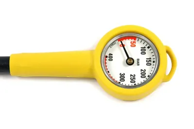 MANÓMETRO SIMPLE VALE S.V AMARILLO