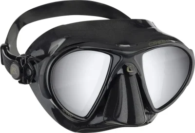 MÁSCARA CRESSI SUB MODELO NANO NEGRO