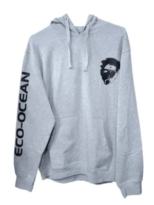 POLERON ECOSUB CON GORRO GRIS L1