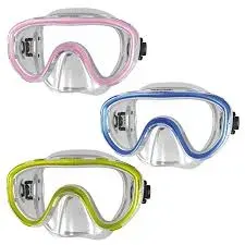 SET MARINA MÁSCARA MÁS SNORKEL NIÑO AMARILLO