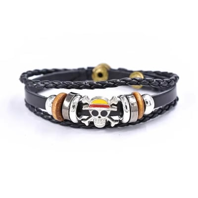 Pulsera de Cuero One Piece1