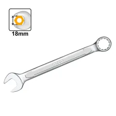 LLAVE INDUSTRIAL PUNTA CORONA 18*220MM INGCO