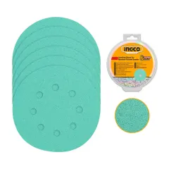 SET DISCOS DE LIJA EFICIENCIA X 2 50 PZA 125 MM/5 PULGADAS P40-180 INGCO