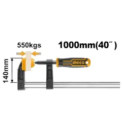 PRENSA SARGENTO EN F INDUSTRIAL 140*1000MM INGCO