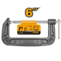 PRENSA EN C INDUSTRIAL 150MM/6 PULGADAS INGCO