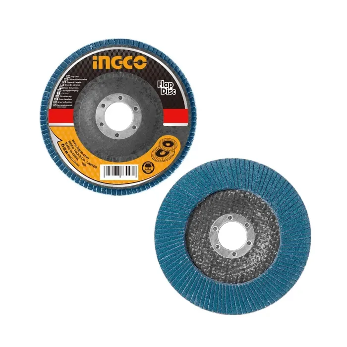 DISCO TRASLAPADO ZIRCONIO 115*22 MM 4 1/2 P80 INGCO1