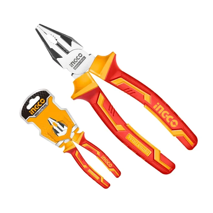 ALICATE UNIVERDAL UNIVERSAL INDUSTRIAL AISLADO VDE 180 MM/7 PULGADAS INGCO1