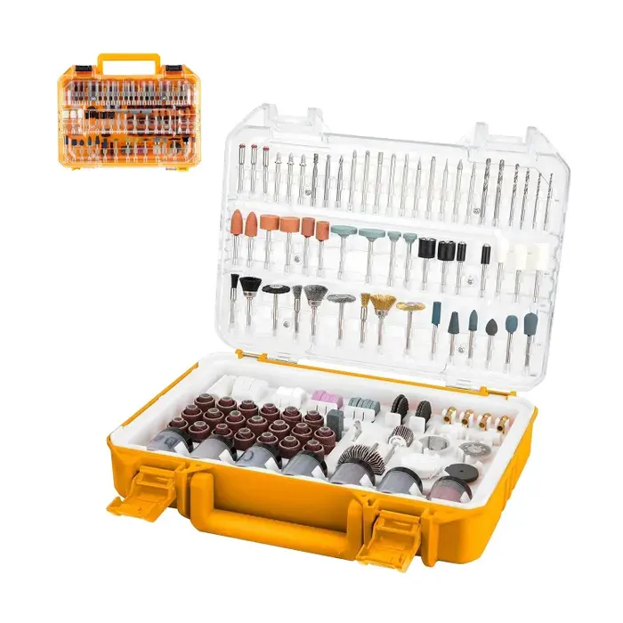 SET ACCESORIOS MINI TORNO 420 PIEZAS INGCO1