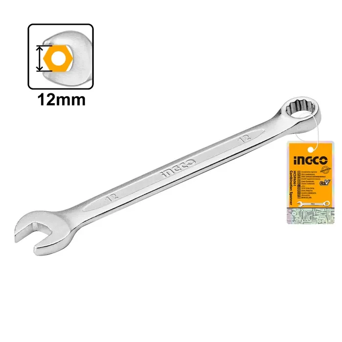 LLAVE INDUSTRIAL PUNTA CORONA 12*161MM INGCO1