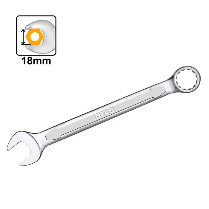 LLAVE INDUSTRIAL PUNTA CORONA 18*220MM INGCO1