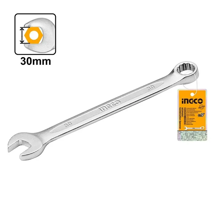 LLAVE INDUSTRIAL PUNTA CORONA 30*336MM INGCO1