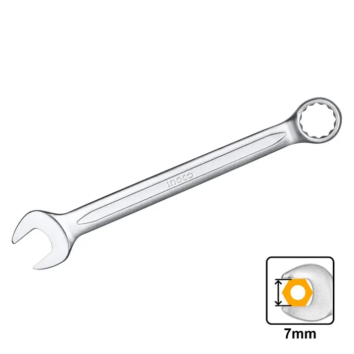 LLAVE INDUSTRIAL PUNTA CORONA 7*110MM INGCO1