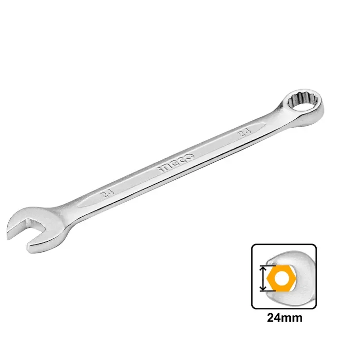 LLAVE INDUSTRIAL PUNTA CORONA 24*286MM INGCO1