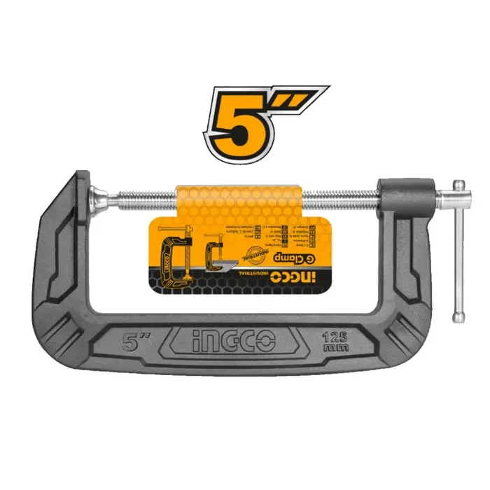 PRENSA EN C INDUSTRIAL 125MM/5 PULGADAS INGCO1